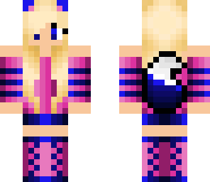 blue fox girl