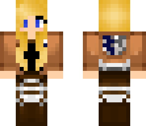 aot blonde girl