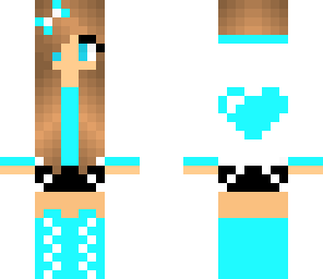 cute blue girl for a friend edit