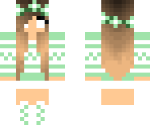 cute shy herobrine girl