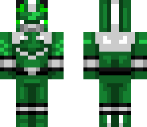 green time force ranger con cabeza