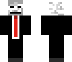 skeleton in suit