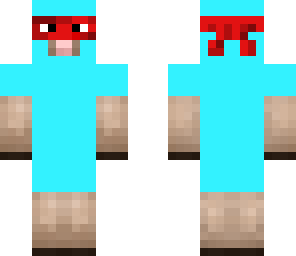 cyan ninja sheep