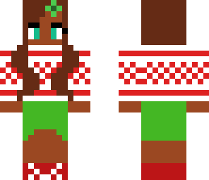 adorable black christmas girl