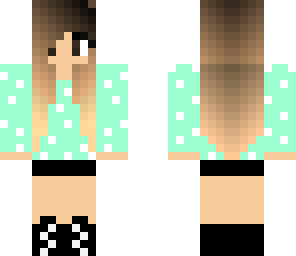 cute mint girl