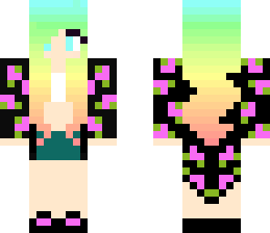 rainbow pretty girl