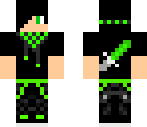 green emo boyy