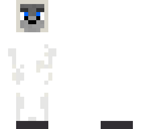 wolf in unicorn costume