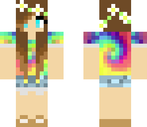 edited rainbow girl