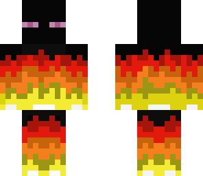 enderman fuego