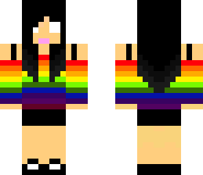 rainbow girl