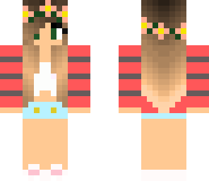 re-coloured edited flower crown
