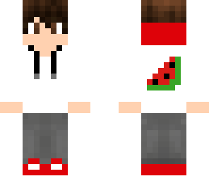 white and red teen