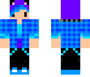 chibi blue boy