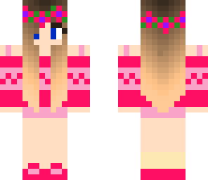 pink flower girl edit