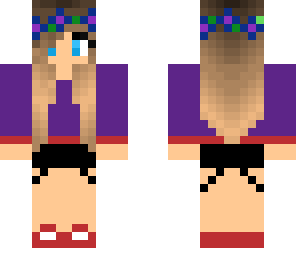 simple girl skin