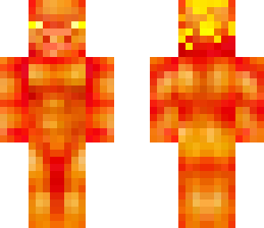 flaming pig