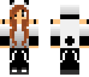 edited panda girl
