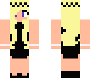 black dress girl