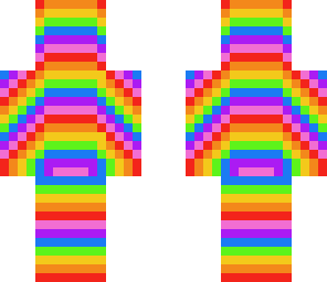 rainbow skin