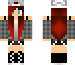 red haired skater