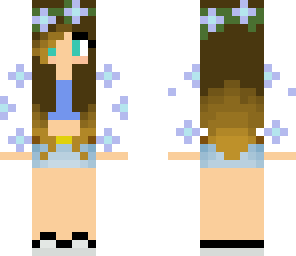 my first skin i made