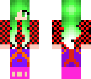 checkered girl