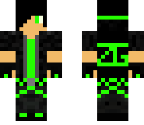 fluro green skin