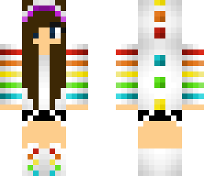 rainbow girl
