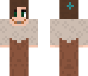 medieval silver n brown dress