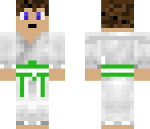 karate boy greenwithstripebelt