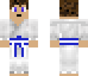 karate boy bluewithstripe