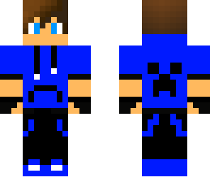 blue hoodi