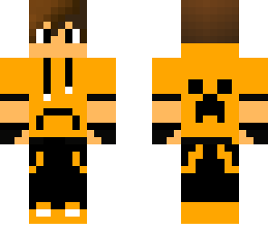 orange hoodin 