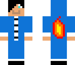 blue fighter