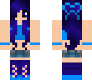 blue girl