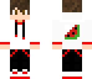 white and red teen
