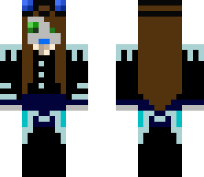 steam and cyberpunk girl