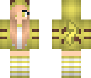 edited pikachu girl