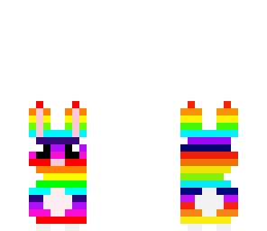 colorful bunny