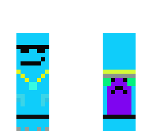 blue dj creeper