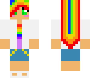 rainbow girl