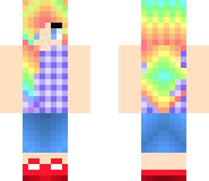 rainbow girl