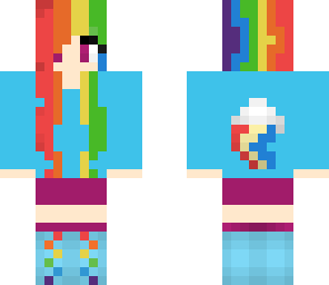 mlp human rainbow dash