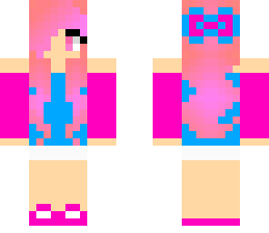 neon fashion girl