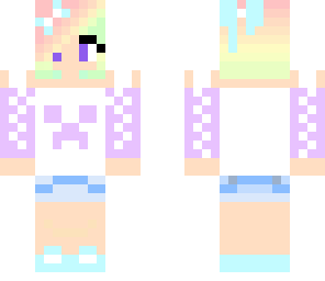 rainbow creeper girl