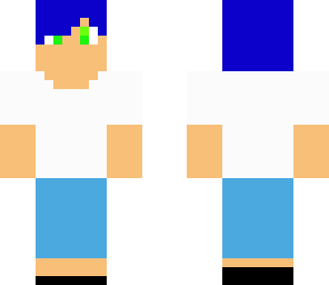 blue hair