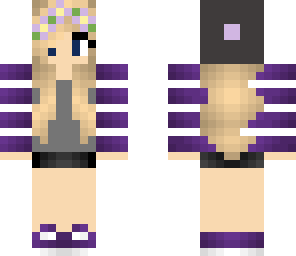 purple flower gurl