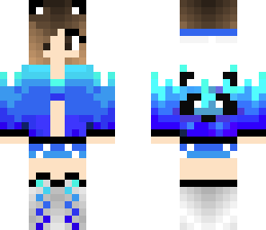 blue panda