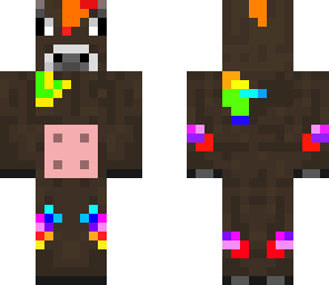rainbow cow
